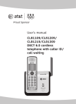 User`s manual CL81109/CL81209/ CL81219 - Vt.vtp