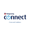 Terms and Conditions - Hong Leong Bank Connect