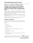 Simultaneous purification of genomic DNA and total