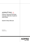 ADPRO PRO E-PIR System Setup Manual