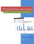 HTC Data Use Tool -User`s Manual - Global Health Sciences Data Use