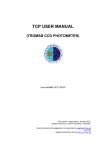TCP USER MANUAL
