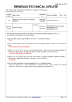 Errata to R32C/153 Group User`s Manual: Hardware