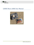 CHIMU Datasheet and User Manual(OLDER