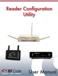 User Manual Reader Configuration Utility