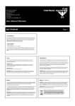 User´s Manual | Warranty KHS TITANIUM Page 1