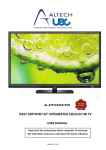 vast certified 2" integrated led/lcd hd tv