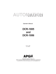 user manual - Automation Products Group, Inc.