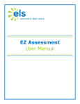 EZ Assessment User Manual