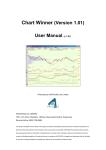 Chart Winner (Version 1.01) User Manual (v 1.01)