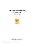 X-AOM add-on module - X-Cart