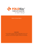 Template Master 2.0 User Manual