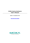 V2201 Series Hardware User`s Manual