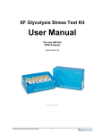 XF Glycolysis Stress Test Kit User Manual