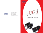 User`s Manual - HDM Systems Corporation