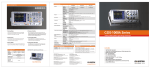 GW Instek GDS1000A Series Digital Storage Oscilloscope