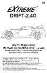 Drift 2.4G User Manual