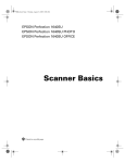 EPSON Perfection 1640SU Scanner Basics
