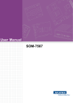 User Manual SOM-7567