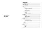 LAVA Discover 128 USER MANUAL Table of content