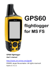 GPS60 flightlogger Manual - Jasper Bussemaker Official Website