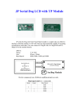 JP Serial Dog LCD with TP Module