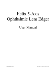 Helix User Manual 87406-11 - National Optronics resources center