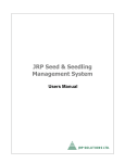 JRP Seed & Seedling Management System