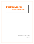Desire2Learn: - Oklahoma State University
