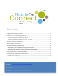 Table of Contents Website: http://www.handsoncentraltexas.org