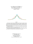 User Manual for STABLE 5.1 Signal Filtering Module 1.1 matlab