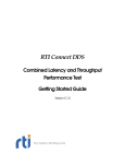 RTI Connext DDS Performance Test Getting Started Guide