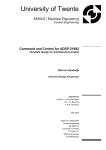 Command and Control for ADSP-21992: template design for