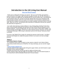 Introduction to the LSX Living User Manual