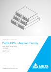 Delta UPS - Amplon Family