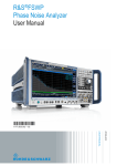 R&S®FSWP User Manual