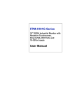FPM-5191G Series User Manual