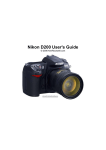 Nikon D200 User`s Guide