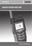 SAILOR SP3530 ATEX VHF