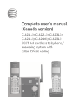 Complete user`s manual (Canada version) - Vt.vtp
