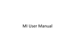 MI User Manual - Monster India