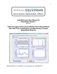 Installation and User Manual for PiezoSleep