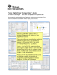 Fusion Digital Power Designer User`s Guide