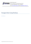 Paragon Boot Camp Backup