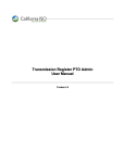 Transmission Register PTO Admin User Manual