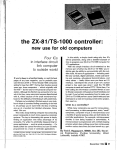 the ZX-81/TS-1 000 controller: