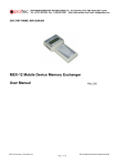 MEX-12 Mobile Device Memory Exchanger User Manual