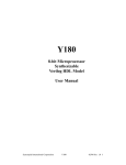 8-bit Microprocessor Synthesizable Verilog HDL Model User Manual