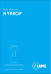 manual of HYPROP - manuals.decagon.com