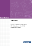 User Manual AIMB-262